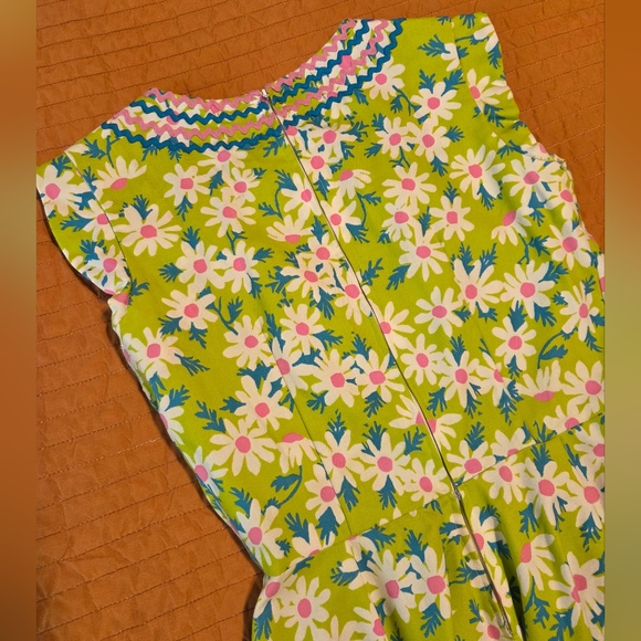 Vintage 60s Dress Floral Daisy Small - Picture 7 of 9